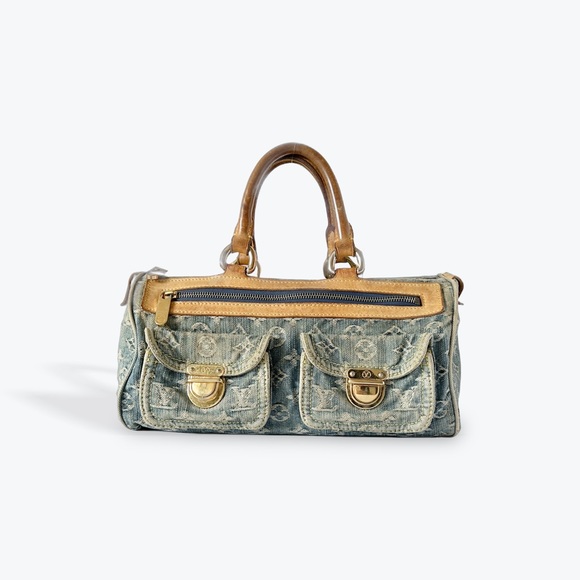 Authentic Louis Vuitton Denim Neo Speedy Bag - Picture 3 of 16